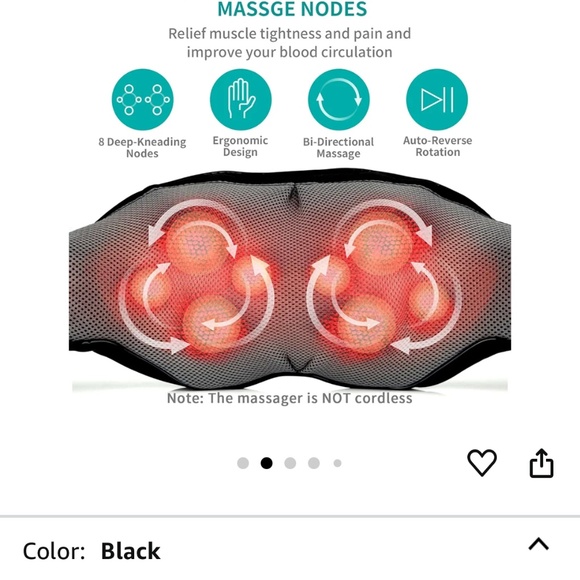 Brand New in Box Purity Neck and Shoulder Massager - Picture 5 of 5